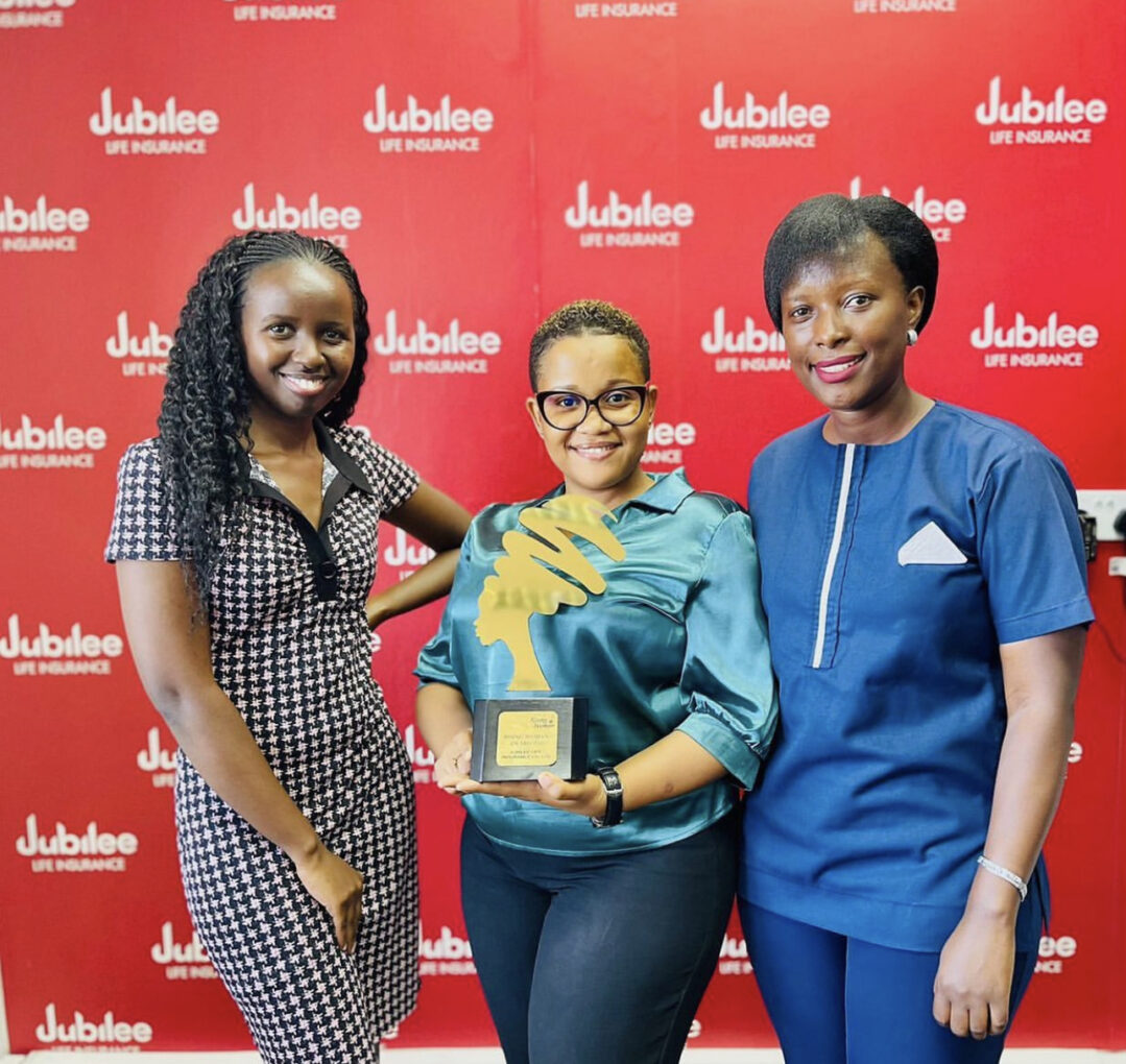 Jubilee Insurance awarded by the Citizen Rising Woman 2023